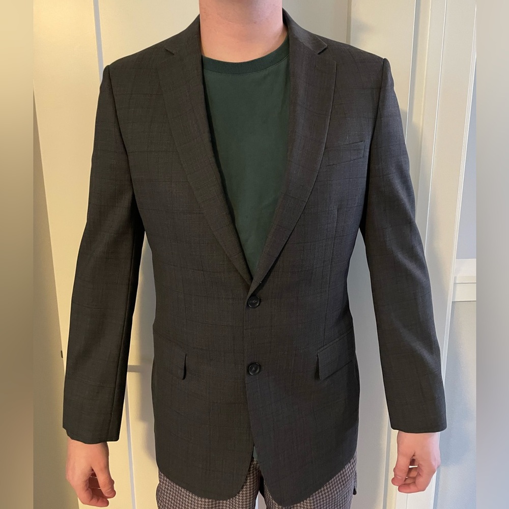Gray Men’s Suit Jacket (Tall)